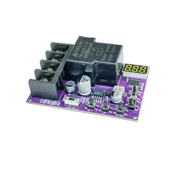 1-Pack DC 5-60V 40A 2-in-1 Charge Discharge Low Voltage Cutoff Protector Module MgcSTEM