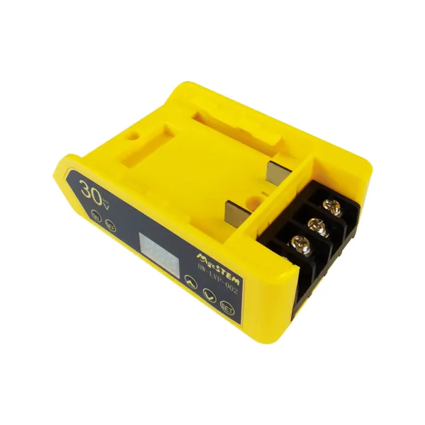 LVP-30V DeWALT 18V/20V Battery Adapter with Voltage Display & Low Voltage Cutoff MgcSTEM