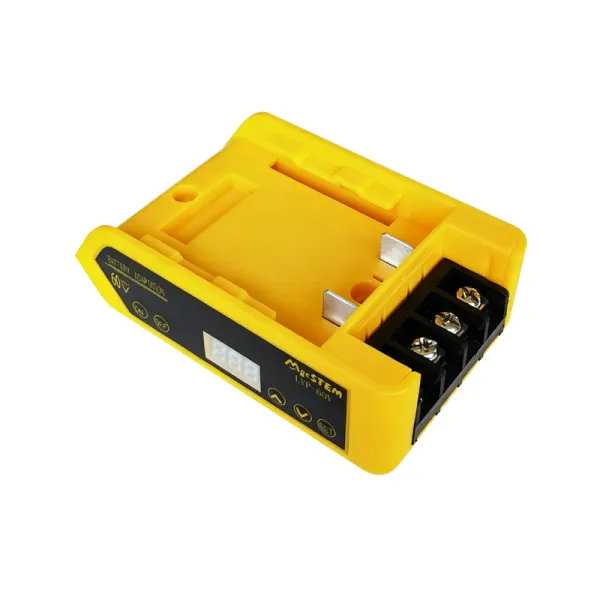 LVP-60V DeWALT 18V/20V/60V Battery Adapter with Voltage Display & Low Voltage Cutoff MgcSTEM